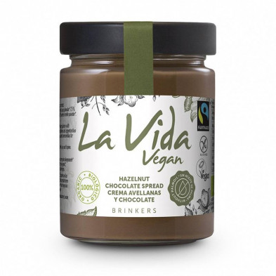 Crema Choco Avellana Vegana 270g - La Vida Vegan Crema Choco Avellana Vegana 270g - La Vida Vegan