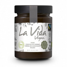 Crema Choco Negro Vegana 270g - La Vida Vegan