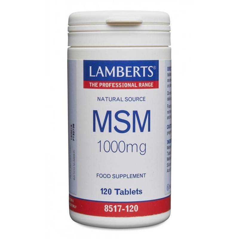 Msm 1000mg 120tab
