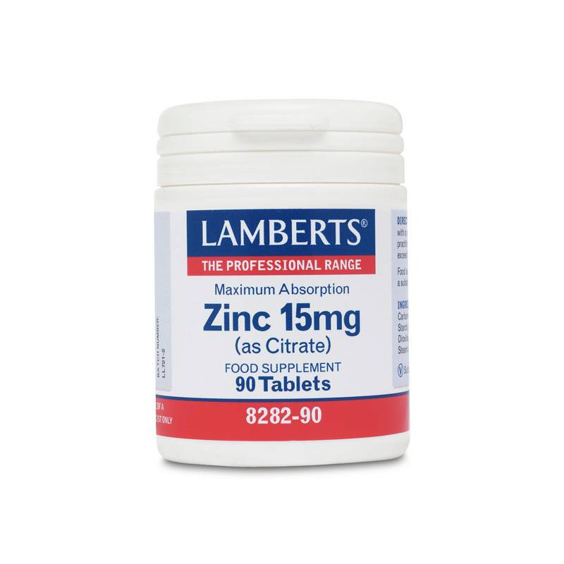 Zinc Citrato 15mg 90cap