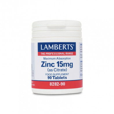 Zinc Citrato 15mg 90cap Zinc Citrato 15mg 90cap