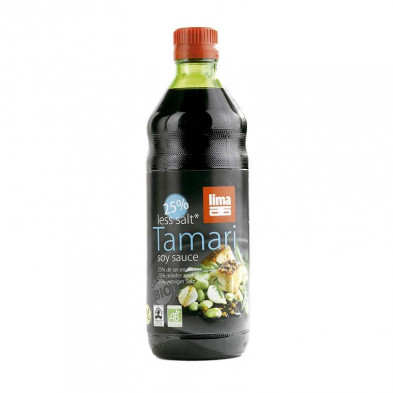 Tamari 25% Menos Sal 250ml - Lima Tamari 25% Menos Sal 250ml - Lima
