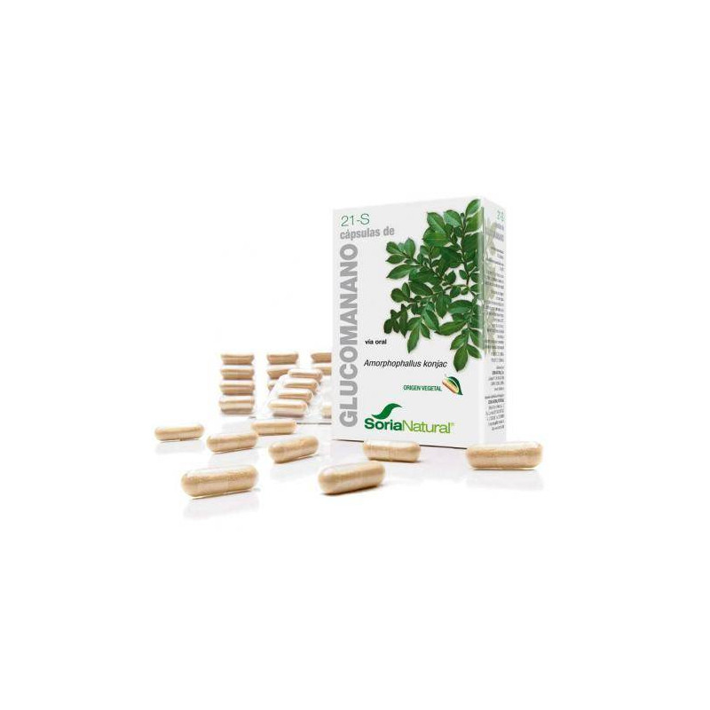 Glucomanano 21 S 400mg 60cap