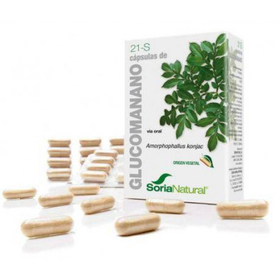 Glucomanano 21 S 400mg 60cap Glucomanano 21 S 400mg 60cap