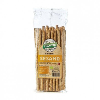 Grissini Sesamo 120g - Biocop Grissini Sesamo 120g - Biocop