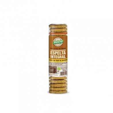Galleta Espelta Integral Jengibre Limon 250g - Biocop Galleta Espelta Integral Jengibre Limon 250g - Biocop