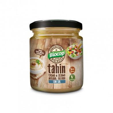 Tahin Integral Tostado Sal 225g - Biocop Tahin Integral Tostado Sal 225g - Biocop
