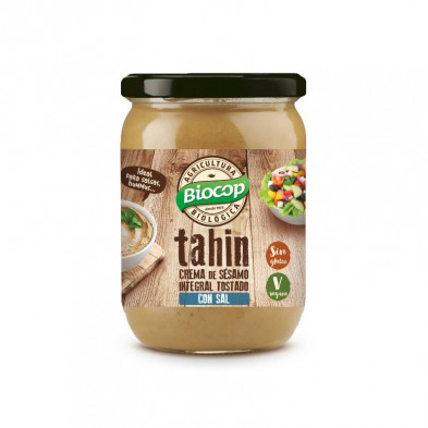 Tahin Integral Tostado Sal 500g - Biocop Tahin Integral Tostado Sal 500g - Biocop