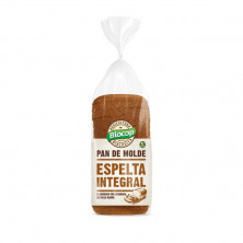 Pan Molde Espelta Integral 400g - Biocop