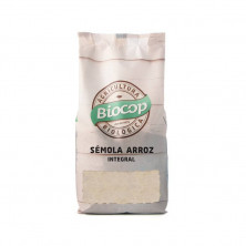 Semola Arroz Integral 500g - Biocop