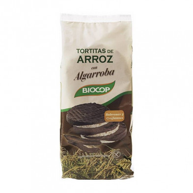 Tortitas Arroz Algarroba 100g - Biocop Tortitas Arroz Algarroba 100g - Biocop