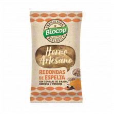 Redondas Espelta Cúrcuma-Pimienta 50g - Biocop