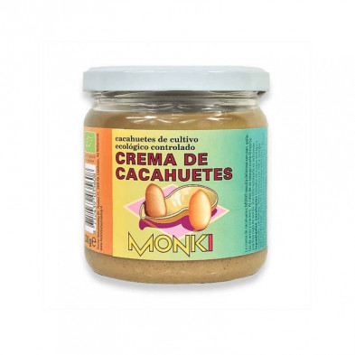 Crema De Cacahuete Monki Bio 330g Crema De Cacahuete Monki Bio 330g