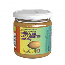 Crema Cacahuete Crunchy Bio 330g