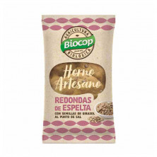 Redondas Espelta Girasol Sal 50g - Biocop