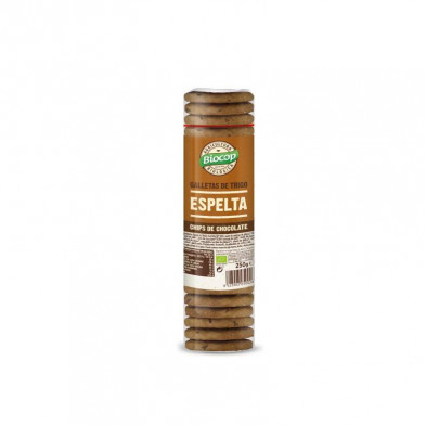 Galletas Espelta Chocolate S/P Bio 250g - Biocop Galletas Espelta Chocolate S/P Bio 250g - Biocop