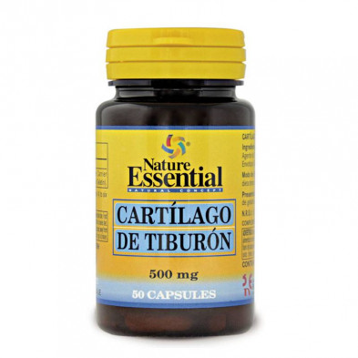 Cartilago Tiburon 500mg 50cap Cartilago Tiburon 500mg 50cap