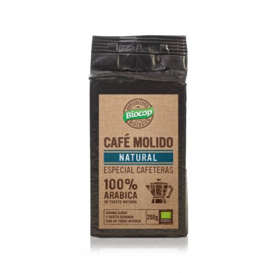 Cafe Molido 100% Arabica 250g - Biocop Cafe Molido 100% Arabica 250g - Biocop