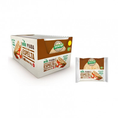 Piada Mini Trigo Espelta 100g - Biocop Piada Mini Trigo Espelta 100g - Biocop