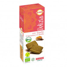 Delizias Espelta,Curcuma Y Canela Bio 135g