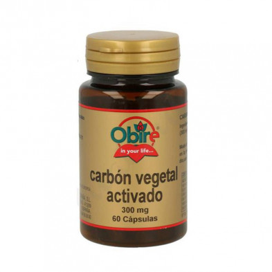 Carbon Vegetal Activado 300mg 60cap Carbon Vegetal Activado 300mg 60cap