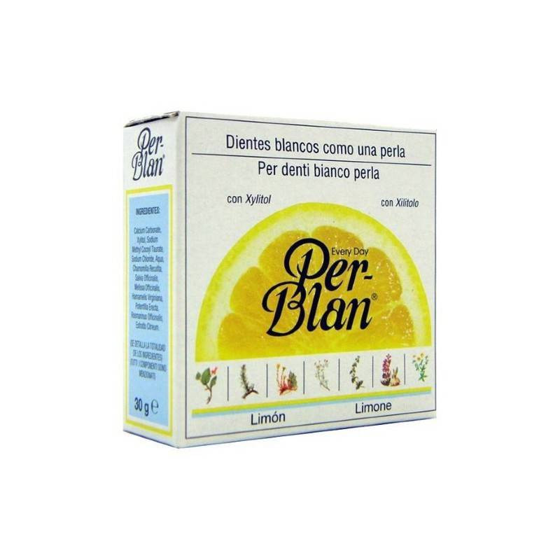 Dientes Blancos Limon 30g - Perblan
