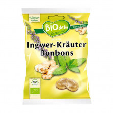 Caramelos Jengibre Hierbas 75g - Biodeta
