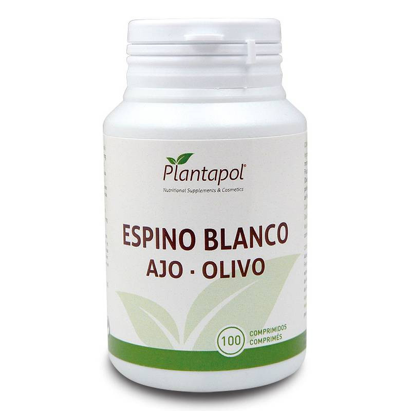 Espino Blanco Ajo Olivo Bio 100comp