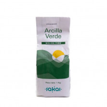 Arcilla Fina Verde 1kg