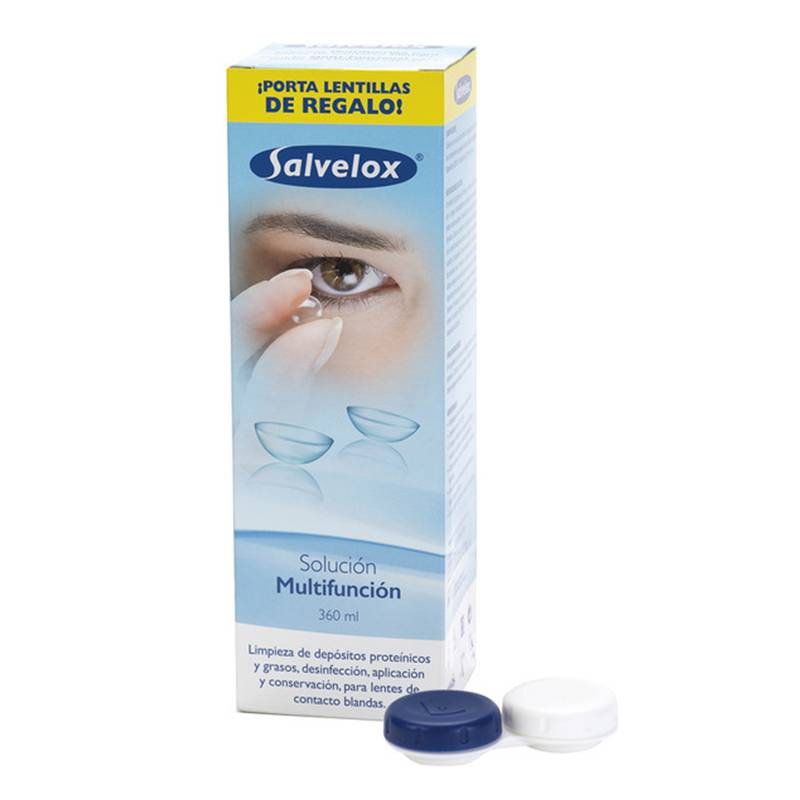 Salvelox Solucion Unica Lentillas De Contacto Blandas 360ml