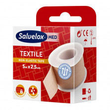 Esparadrapo Textil Carne 5mx2.5cm