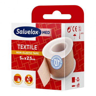 Esparadrapo Textil Carne 5mx2.5cm Esparadrapo Textil Carne 5mx2.5cm