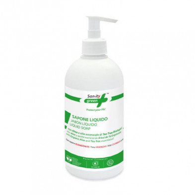 Jabon Manos Higienizante 500ml - Sanity Green Jabon Manos Higienizante 500ml - Sanity Green