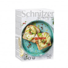 Pan De Molde Chia Y Quinoa 500g - Schnitzer Gluten Free