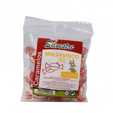 Caramelos Sin Azúcar 70g Malvavisco - Silvestre Caramelos Sin Azúcar 70g Malvavisco - Silvestre