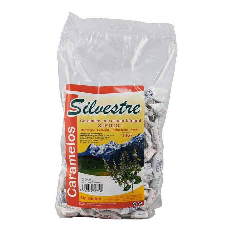 Caramelos Integrales 1kg Surtido - Silvestre