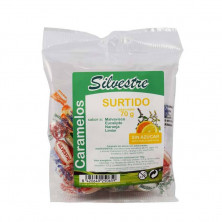 Caramelos Sin Azúcar 70g Surtido - Silvestre