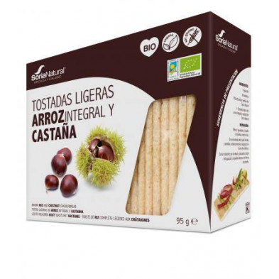 Tostada Arroz Y Castaña 25x4g Tostada Arroz Y Castaña 25x4g