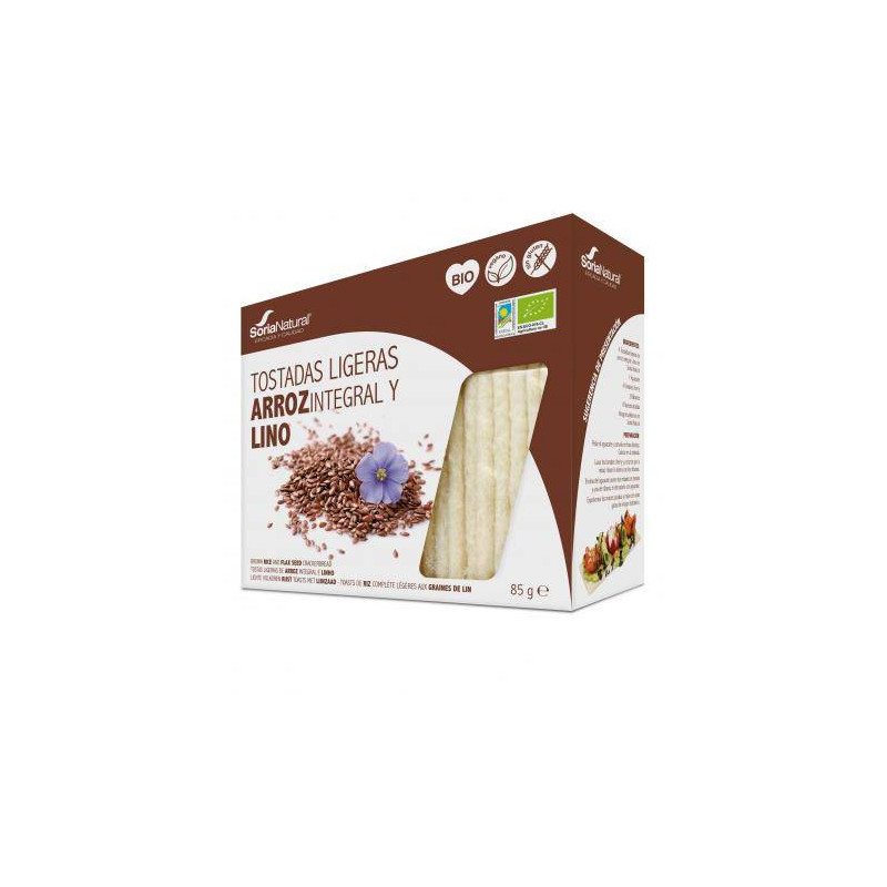 Tostada Arroz Y Lino 25x3,8g