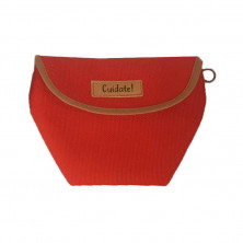 Funda Mascarilla Cuidate! Niño Roja