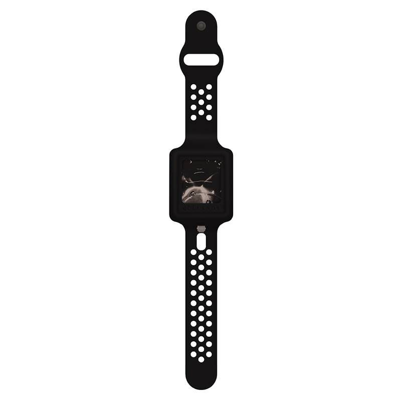 Pulsera Gel Hidroalcoholico Rellenable Negro