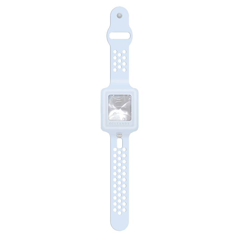 Pulsera Gel Hidroalcoholico Rellenable Azul