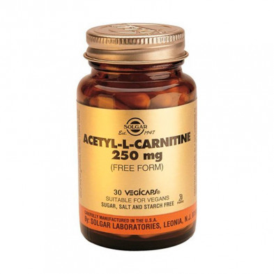 Acetil L-Carnitina 250mg 30cap Vegetales Acetil L-Carnitina 250mg 30cap Vegetales