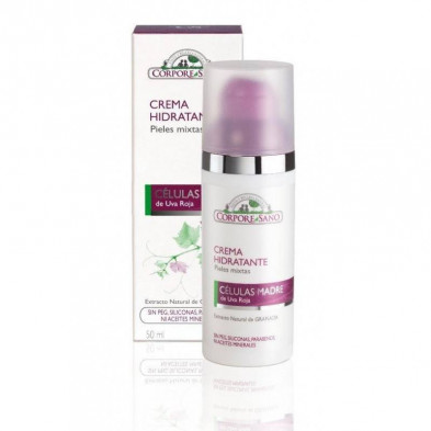 Crema Hidratante Pieles Mixtas Celulas Madre+ Uva 50ml Crema Hidratante Pieles Mixtas Celulas Madre+ Uva 50ml