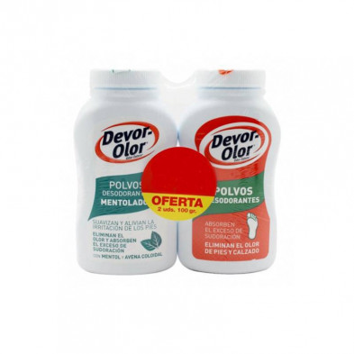 Devor Olor Polvos Mentolado Duplo Devor Olor Polvos Mentolado Duplo