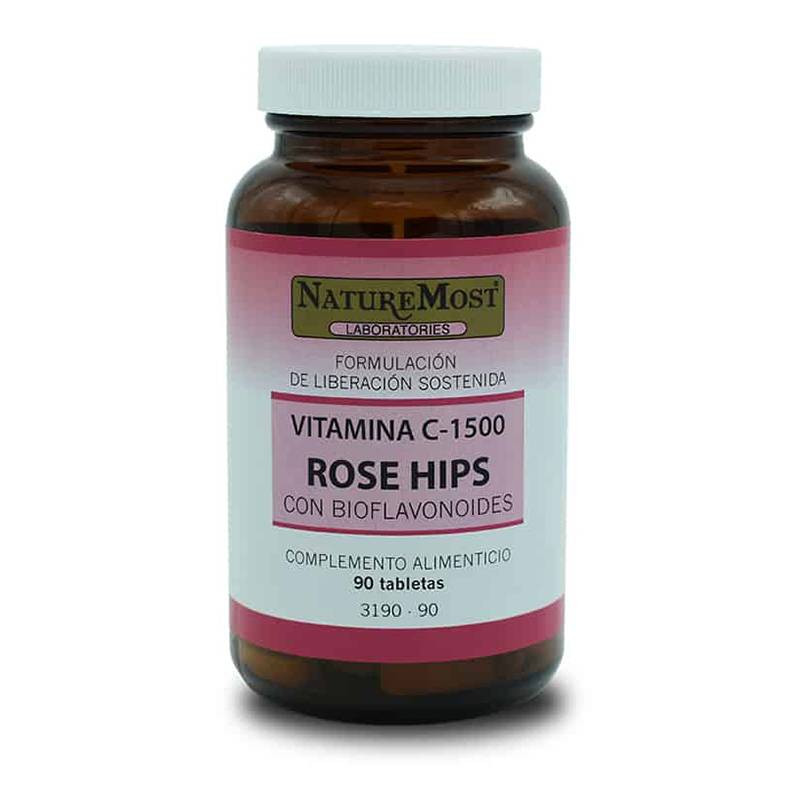 Vitamina C Rosehip 1500mg 90cap