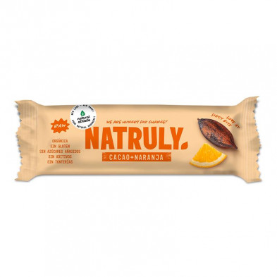 Barrita Raw Cacao Naranja Bio 40g Barrita Raw Cacao Naranja Bio 40g