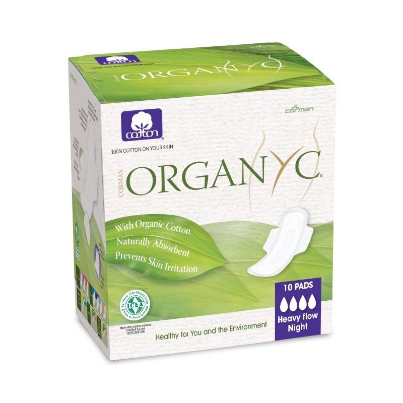Compresas Alas Super 10ud - Organyc