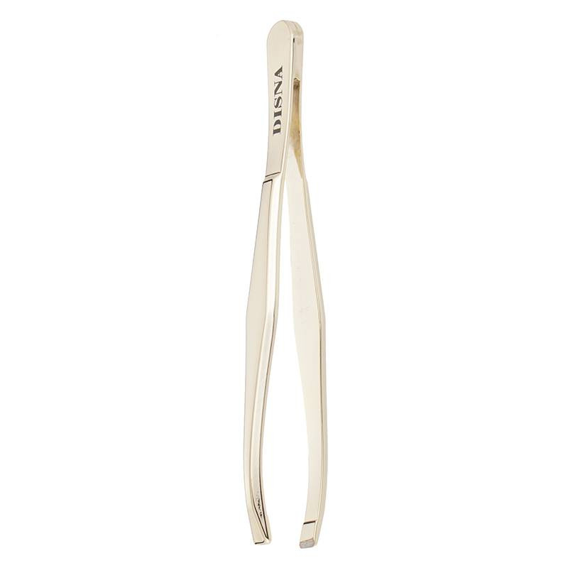 Pinza Depilar Recta Dorada Solingen 8.75cm