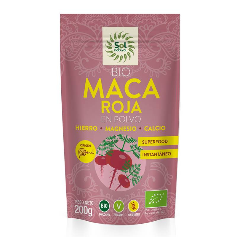 Maca Roja En Polvo Bio 200g